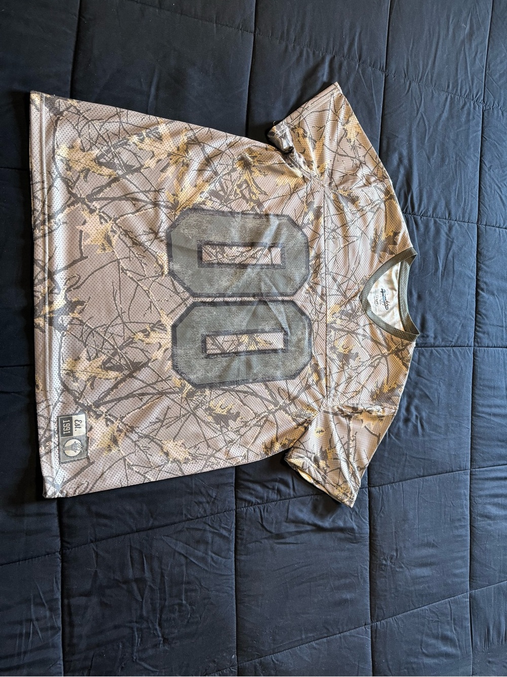 Brooklyn Camo Print Men’s Jersey Top